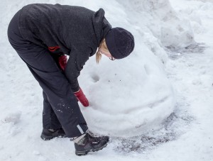 db25 vihreitten nainen